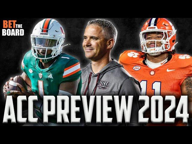 ACC College Football Preview 2024 with Picks and Predictions