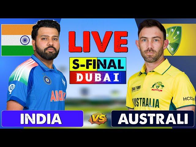 India Vs Australia Champion Trophy Match Semifinal Live | IND vs AUS | Champion Trophy Semi Final