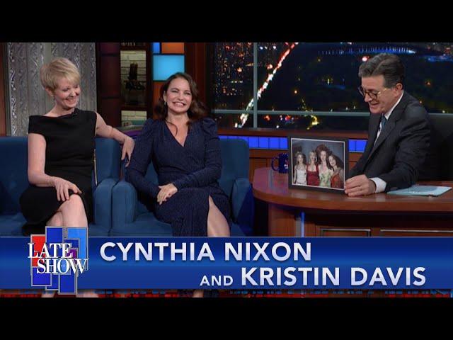 Kristin Davis & Cynthia Nixon Bravely Look Back At Their 1990's Styles