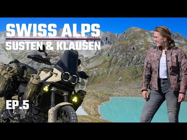 Ride, explore, repeat! SUSTENPASS and KLAUSENPASS - SWISS ALPS Solo motorcycle adventures EP.5