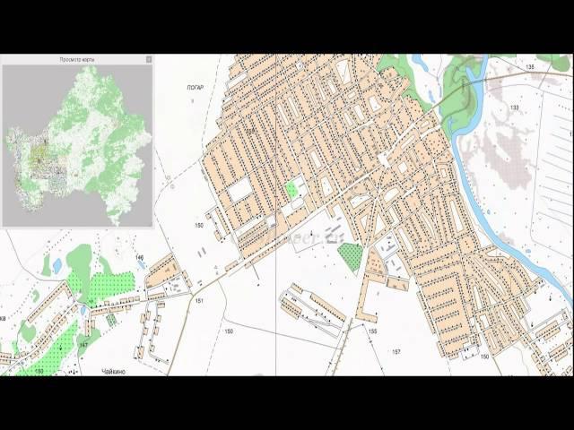Топографическая карта Брянской области для OziExplorer