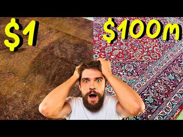 $1 vs $100,000,000 Car pet! || The Hardest Rug of My Life!