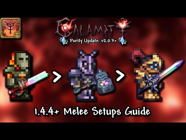 Calamity Melee Class Loadout Guide (Hellish Harbour v2.0.3+)