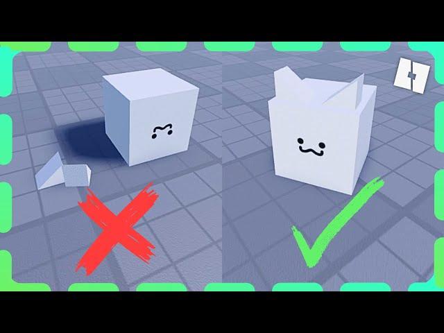 How to Glue Roblox Parts Together