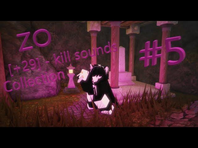 [ROBLOX] +29 ZO - Custom kill sound collection #5