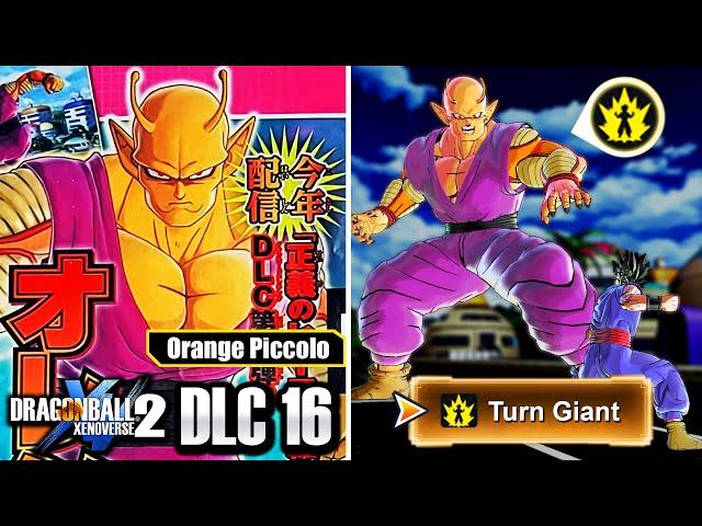 NEW (DLC 16) ORANGE PICCOLO GIANT FORM LEAKS? - Dragon Ball Xenoverse 2