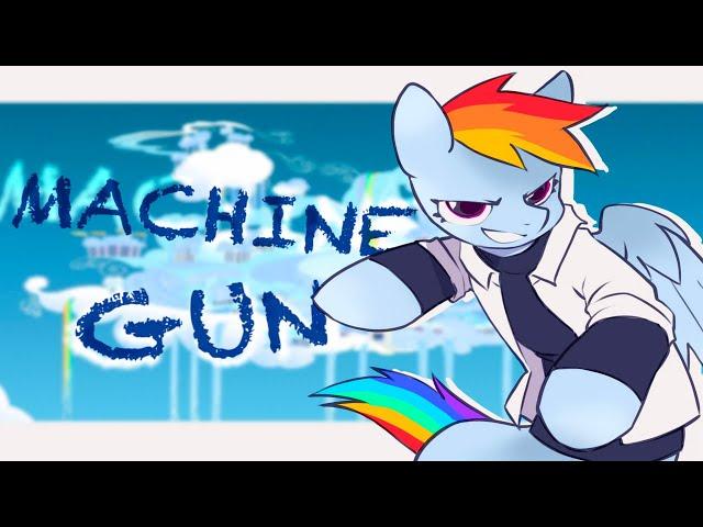 [MLP meme] Machine Gun || The Tomboy Collection [by 雾森犬隐Misty]