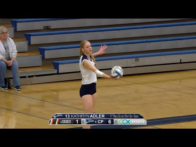 Girls Section Volleyball | Osseo vs. Champlin Park