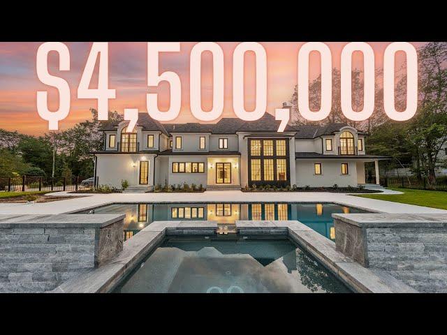 MASSIVE LUXURIOUS $4.5M MANSION WITH PRIVATE RESORT OASIS IN SADDLE RIVER NJ!