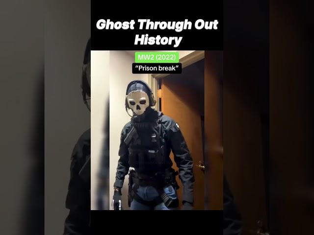 Ghost History Through Out Call Of Duty #warzone