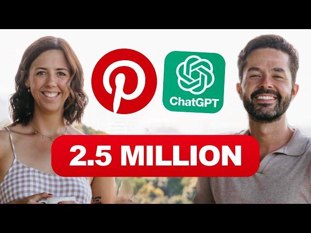 How to Grow on Pinterest FAST with ChatGPT | Small Business Pinterest Marketing Strategy  