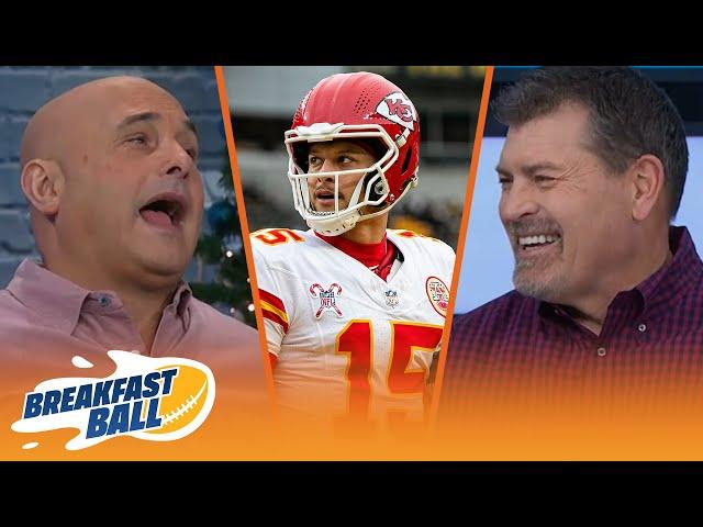 Chiefs clinch 1-seed in win, Were the Steelers exposed during the loss? | NFL | BREAKFAST BALL