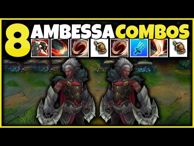 New 8 Basic Ambessa COMBOS That You Can Easy Learn & Master | League of Legends Ambessa Combo Guide