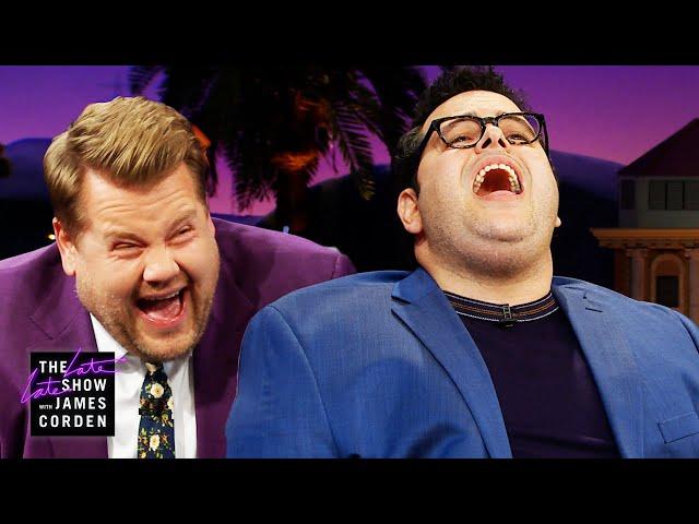 Josh Gad's Idina Menzel Impression Wrecks James Corden