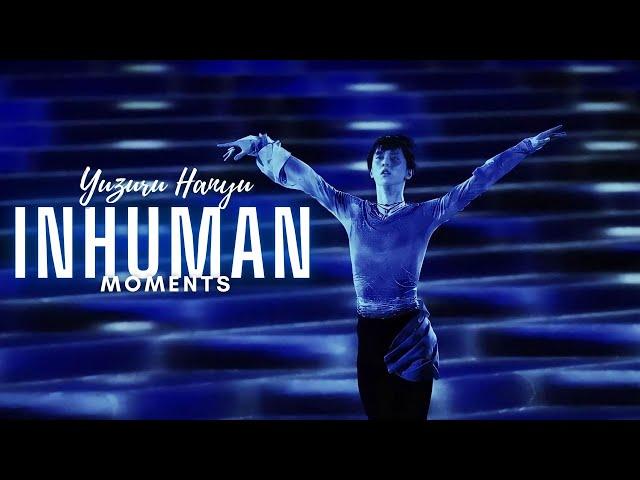 Yuzuru Hanyu inhuman moments (羽生結弦)