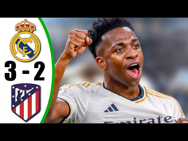 Real Madrid vs Atletico Madrid 3-2 - All Goals & Highlights - 2025