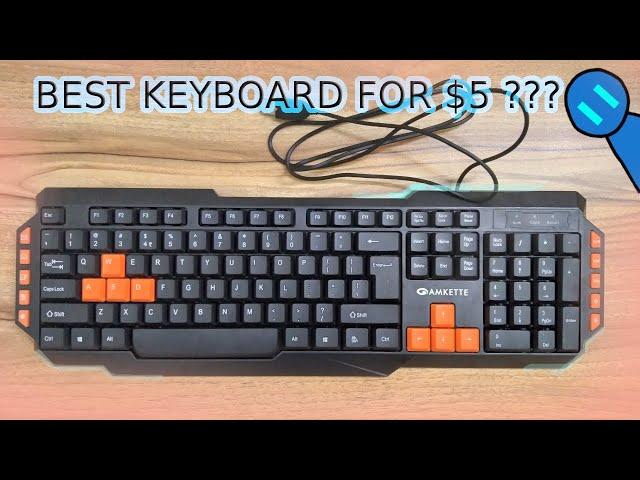 AMKETTE USB KEYBOARD UNBOXING / AMAZING PERFORMANCE / BEST CHEAP KEYBOARD???