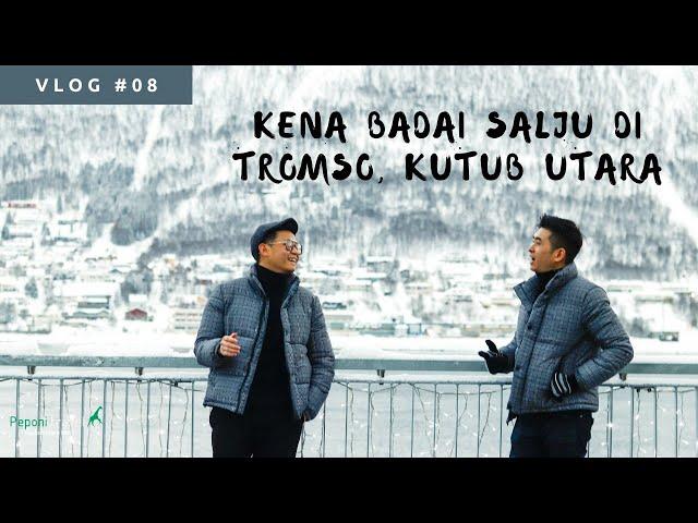 Norway Eps. 04 MENERJANG BADAI SALJU DI TROMSO, KUTUB UTARA #petualangandarian