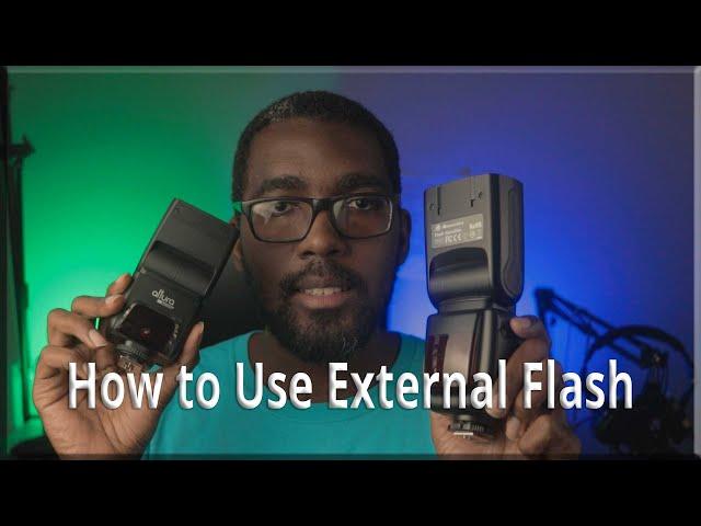 How To Use A Flash For Beginners 2021