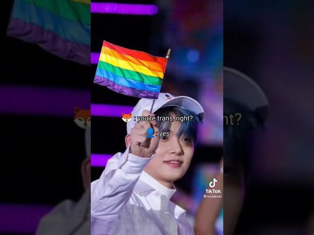 Kpop idols saying gay rights️‍