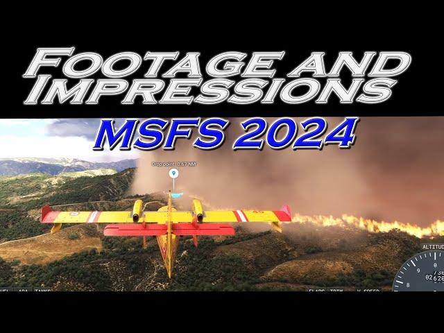 Microsoft Flight Simulator 2024 Footage and First Impressions