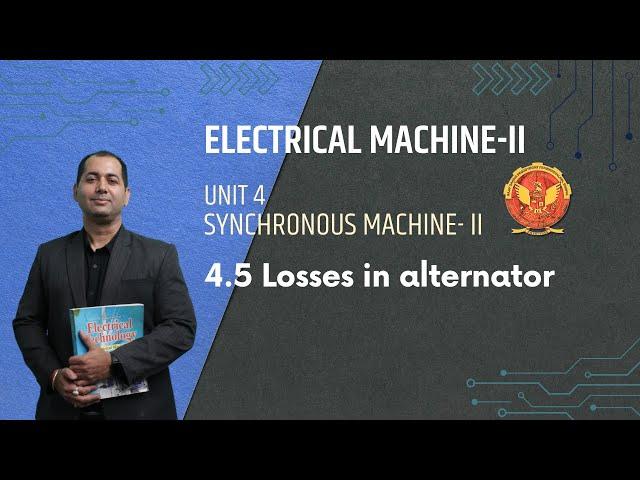 4.5 Losses in alternator | EE501 |