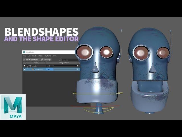 AUTODESK MAYA - Creating Blendshapes