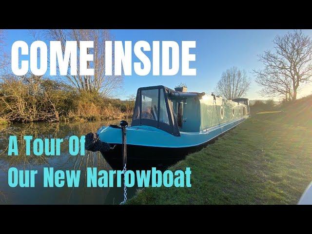 A Tour Inside Our New Canal Narrowboat One Day More (Our Tiny Floating Home) Ep 1