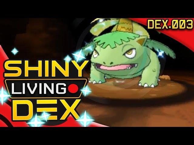 SHINY VENUSAUR Reaction! Quest For Shiny Living Dex #003 | Pokemon XY