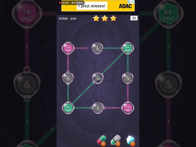 Cell Expansion Wars Walkthrough Lvl 209⭐⭐⭐