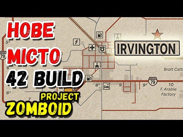 НОВЕ МІСТО - ІРВІНГТОН / 42 BUILD ЗА КОВАЛЯ З БІГУНАМИProject Zomboid Серія 4