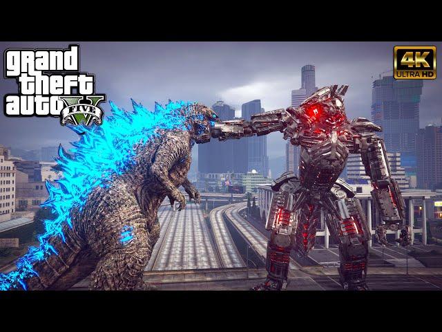 Godzilla Vs Mechagodzilla Ramake (GTA V Mods)