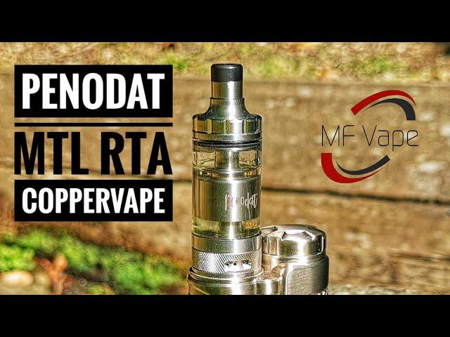 Coppervape Penodat MTL RTA - Review & Full Rebuild