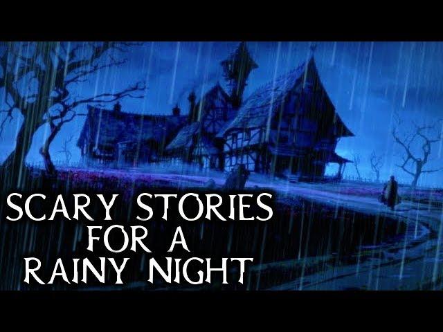 Scary True Stories Told In The Rain | Thunderstorm Video | (Scary Stories)