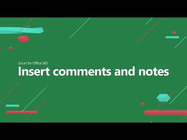 Insert Comments and notes in Excel | Excel Short Clip | Tutorial | #shorts |#itsolzone