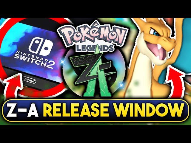 POKEMON NEWS! NEW LEGENDS Z-A RELEASE DATE HINTS! NEW NINTENO SWITCH 2 DETAILS & MORE!