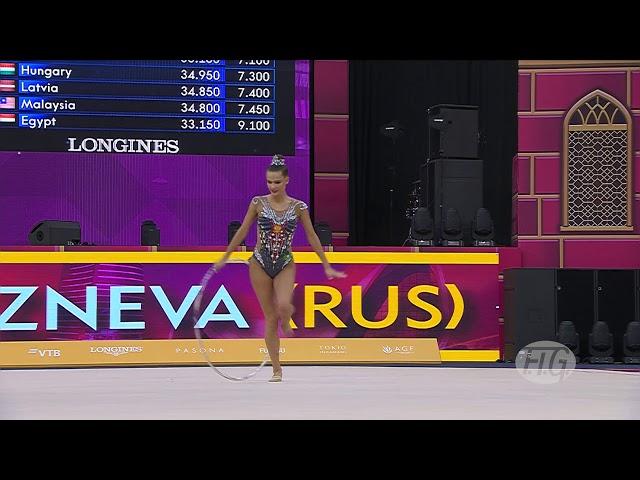 2019 Rhythmic Worlds, Baku (AZE) – Ekaterina SELEZNEVA (RUS), qualifications Hoop