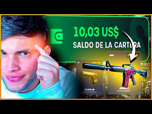 QUE HAGO con 10 USD en Key-Drop Intentando jugar SEGURO!