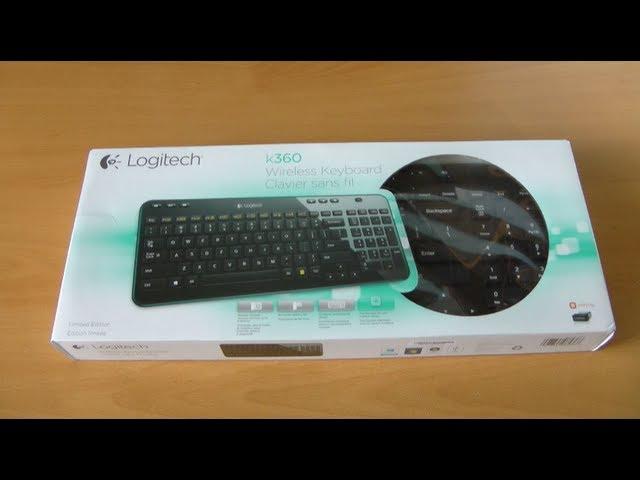 Unboxing & First Look: Logitech Wireless Keyboard K360