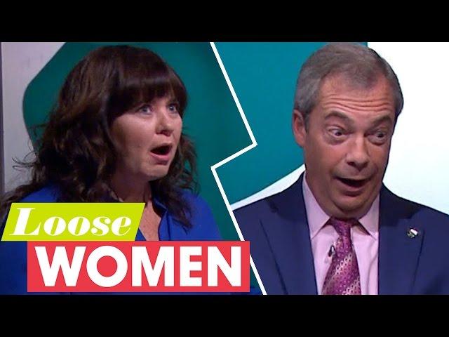 Nigel Farage Plays Snog Marry Avoid With Political Leaders | Loose Women