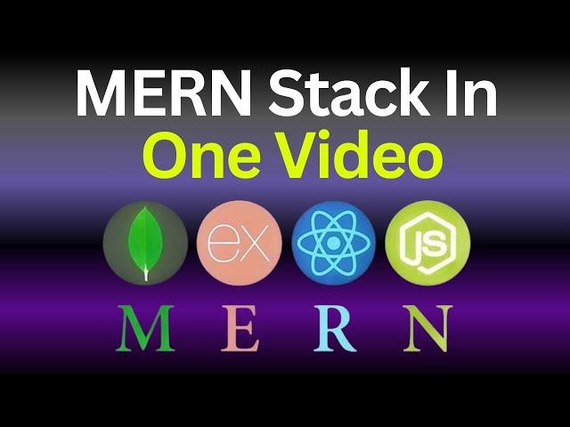 Learn The "MERN Stack" In One Video - In Hindi || MERN Stack For Beginner's || MERN CRUD In Hindi