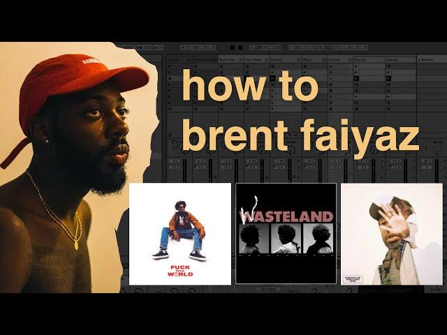 how to produce songs like brent faiyaz