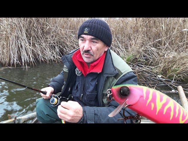 Ловля щуки взимку: Човен на воді замість льоду! Вловив рекордну щуку на воблера!