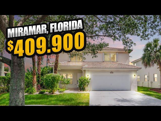 TOUR A $409,900 Monarch Lakes MIRAMAR FL Home For Sale | Miramar FL Real Estate