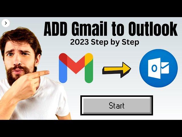 How to Add Gmail to Outlook (2023 NEW) Configure Gmail in Outlook