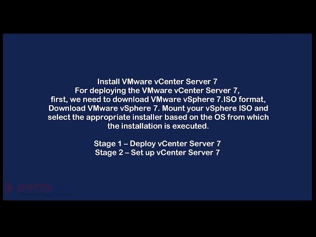 Deploy Vmware Vcenter Server Appliance 7.0 | VMware vCenter Server 7.0 Installation Guide Part 1