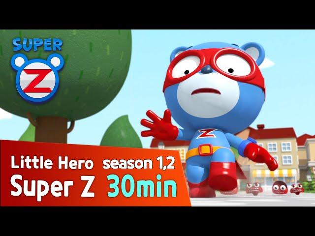 [Super Z 1,2] Little Hero Super Z l 30min Play l ASMR COLOR PLAY! l