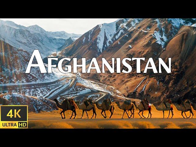 AFGHANISTAN 4K - Scenic Relaxation Film With Relaxing Music  Afghanistan Drone 4k Video UHD