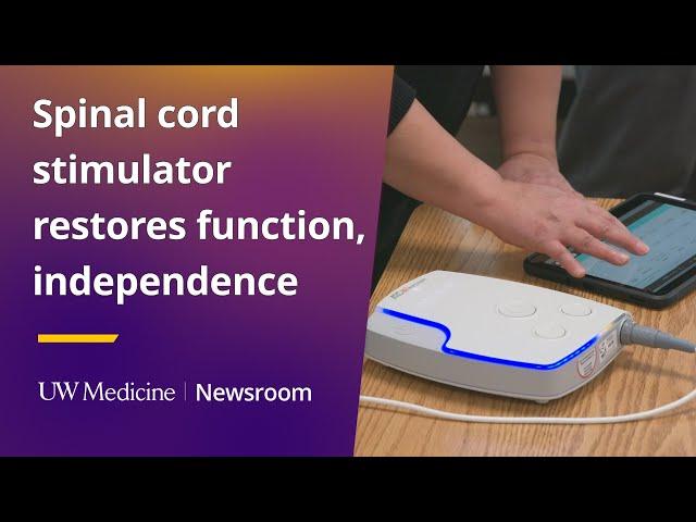 Spinal stimulator restores function, independence