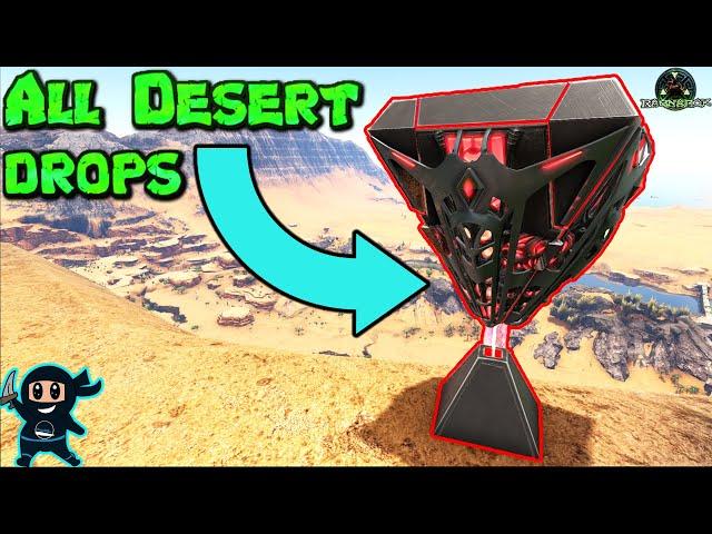 All 5 Desert Loot Crate Locations Ragnarok - Ark Survival Evolved